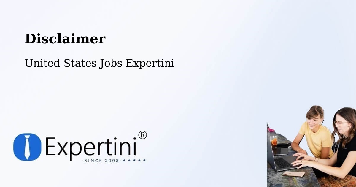 Disclaimer – Katy - United States Jobs Expertini