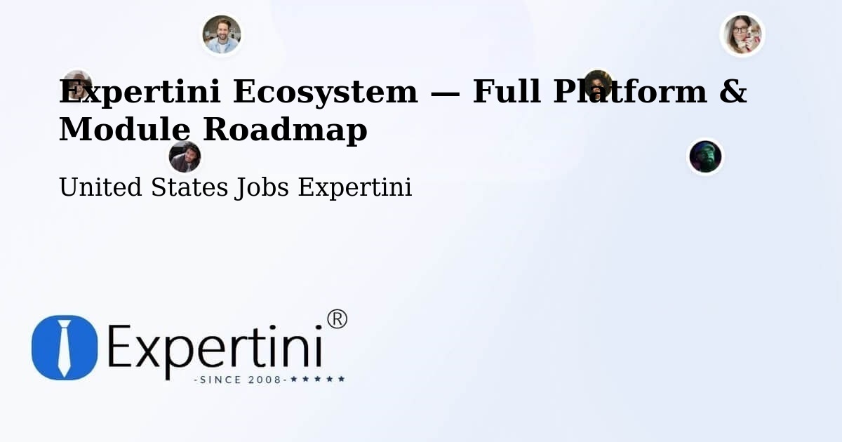 Expertini Ecosystem — Full Platform & Module Roadmap – Katy